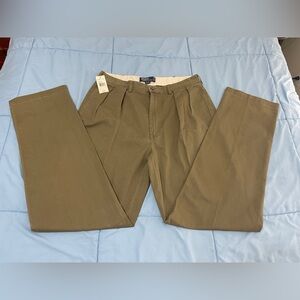 NWT Ralph Lauren Men's Dark Tan/Olive Chinos